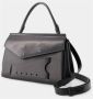 Maison Margiela Snatched Clutch van kalfsleer met magnetische sluiting Zwart Dames - Thumbnail 2