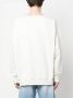 Maison Margiela Handgemaakt Katoenen Trainingshemd met Logo Borduursel White Heren - Thumbnail 3