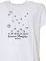 Maison Margiela Witte T-shirt met Grafische Print voor Heren Wit Heren - Thumbnail 3