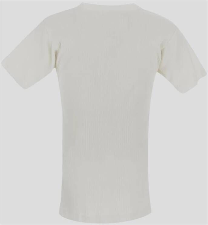 Maison Margiela Upgrade je garderobe met een klassiek wit T-shirt Wit Dames
