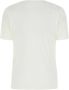 Maison Margiela Elegante Witte Katoenmix T-Shirt White Dames - Thumbnail 2