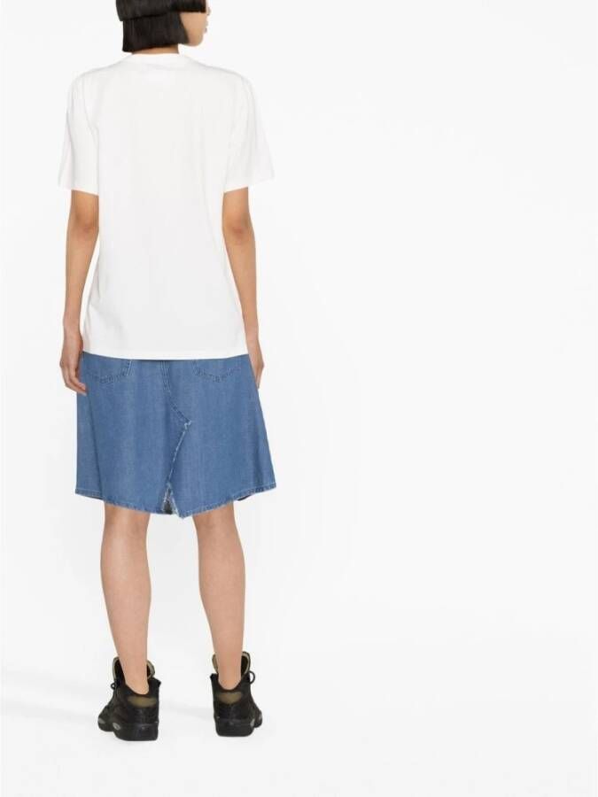 Maison Margiela Upgrade je garderobe met stijlvolle T-shirts en Polos Wit Heren