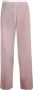 Maison Margiela Doorschijnende broek met wijde pijpen Roze Dames - Thumbnail 2