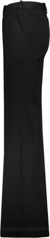 Maison Margiela Moderne Straight Rib Broek Zwart Dames