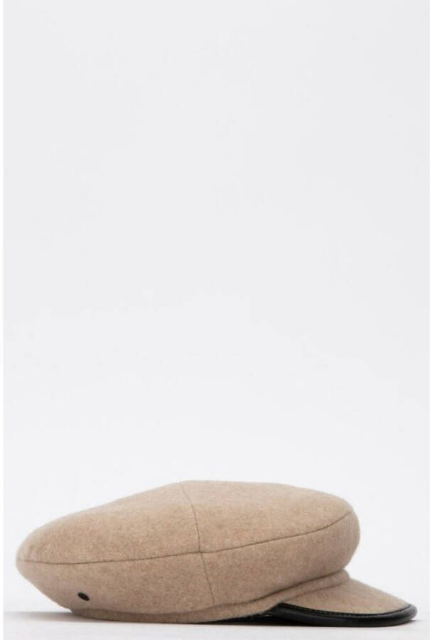 Maison Michel Hoed Beige Dames