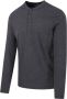 Majestic filatures Antraciet Tunesische Longsleeve T-Shirt Grijs Heren - Thumbnail 2