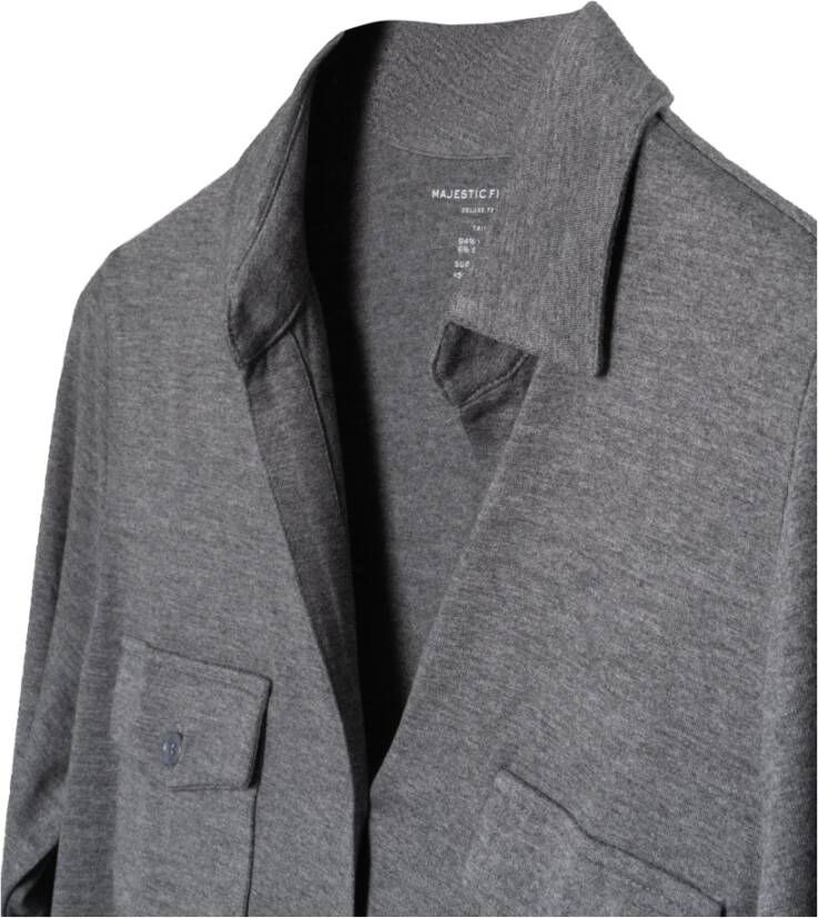 majestic filatures Casual Shirts Grijs Dames
