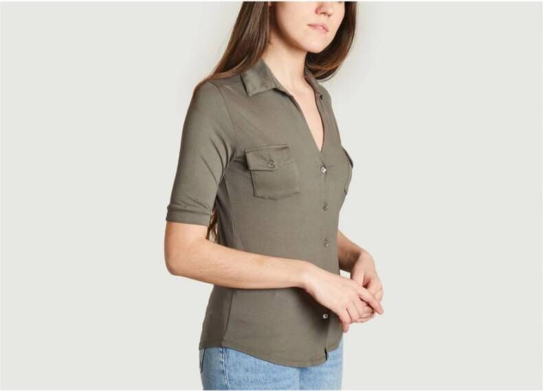 majestic filatures Shirts Beige Dames
