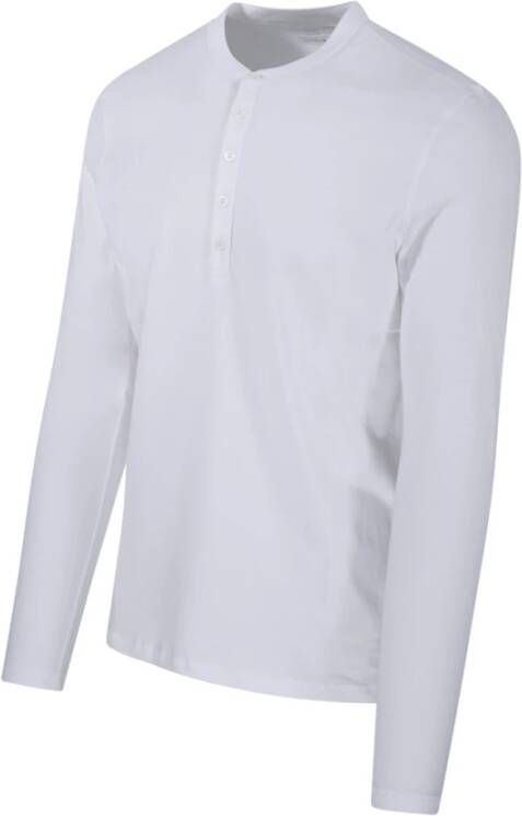 majestic filatures Tunesisch ML T-shirt Wit Heren