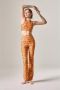 Maliparmi Zen Flow Yoga Broek Oranje Dames - Thumbnail 2