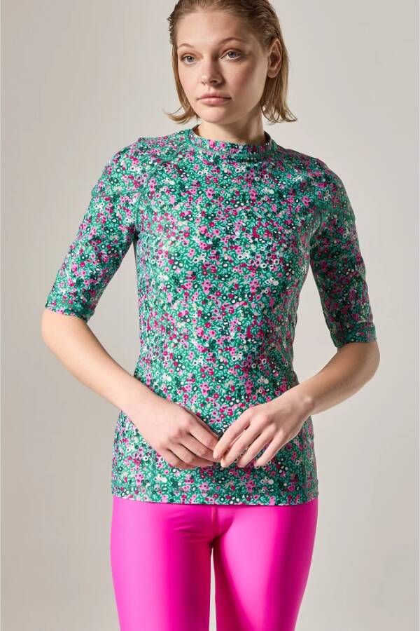 Maliparmi Pop Life Sportshirt Blauw Dames