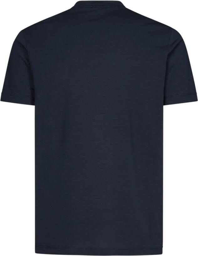 Malo T-Shirts Blauw Heren