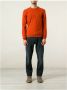 Malo Uma008 F1K02 Knitwear Oranje Heren - Thumbnail 2