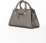 ila Grace Saffiano Tas met Geweven Handvat Pink - Thumbnail 6