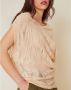 Manila Grace Blouses Beige Dames - Thumbnail 2