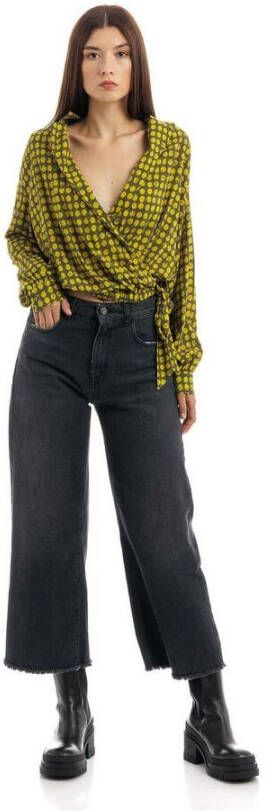 Manila Grace Blouses Geel Dames