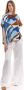 Manila Grace Leather Trousers Meerkleurig Dames - Thumbnail 15