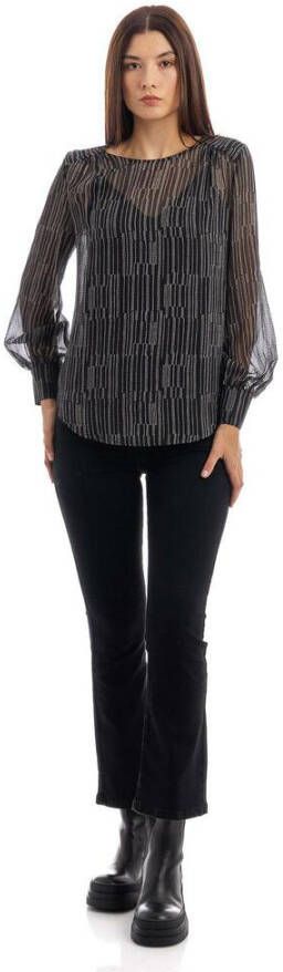 Manila Grace Blouses Zwart Dames