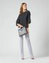Manila Grace Geborduurde Blouse Black Dames - Thumbnail 3