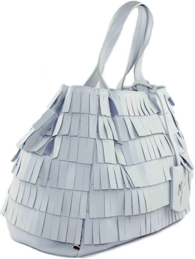 Manila Grace Handbags Blauw Dames
