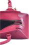ila Grace Gevlochten Handvat Schoudertas Pink - Thumbnail 4