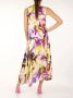Manila Grace Elegante Jurk voor Vrouwen Multicolor Dames - Thumbnail 2