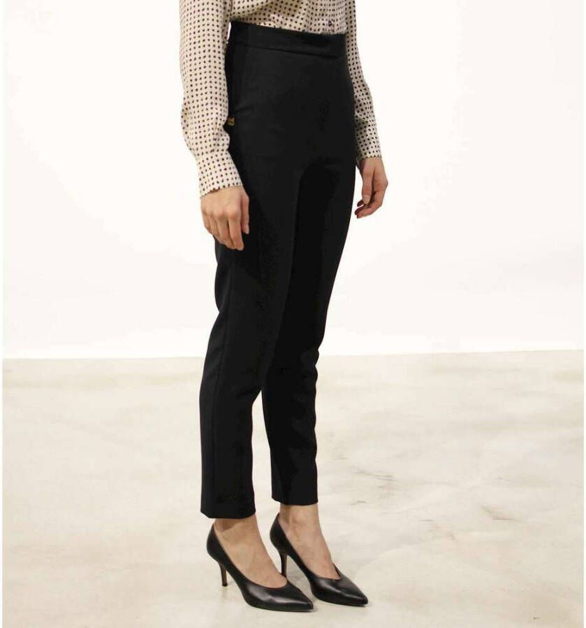 Manila Grace EEN Broek Zwart Dames