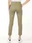 Manila Grace Slim-fit Trousers Groen Dames - Thumbnail 2