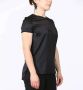 Manila Grace T-Shirt Zwart Dames - Thumbnail 2