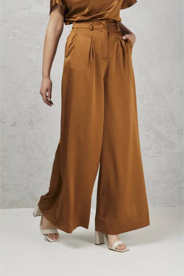 Manila Grace Trousers Bruin Dames
