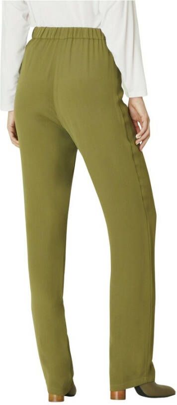 Manila Grace Broek Groen Dames