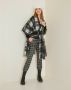 Manila Grace Brede broek Zwart Dames - Thumbnail 2