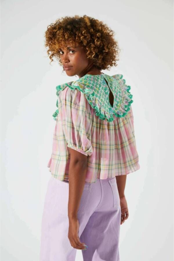 Manoush Blouses Blauw Dames