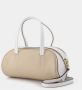 Manu Atelier Zanglijmertas in ivoor en wit leer Beige Dames - Thumbnail 3