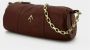 Manu Atelier Cylinder Bag in Brown Leather Bruin Dames - Thumbnail 2