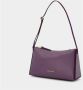 Manu Atelier Prism Bag Mini in Purple Leather Paars Dames - Thumbnail 3
