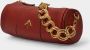 Manu Atelier Bruin Leren Mini Cilinder Schoudertas Brown Dames - Thumbnail 2