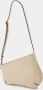 Manu Atelier Shoppers Mini Curve Hobo Bag Ivory Leather in beige - Thumbnail 2