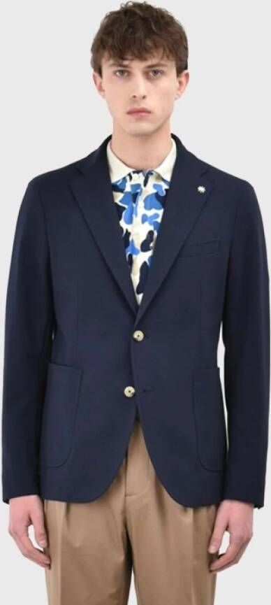 Manuel Ritz Blazers Blauw Heren