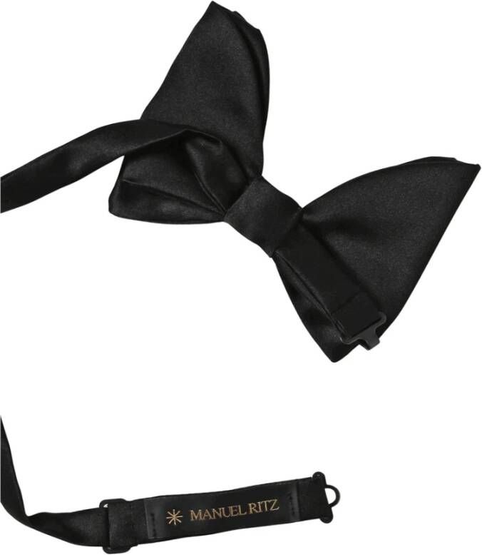 Manuel Ritz Bowties Zwart Heren