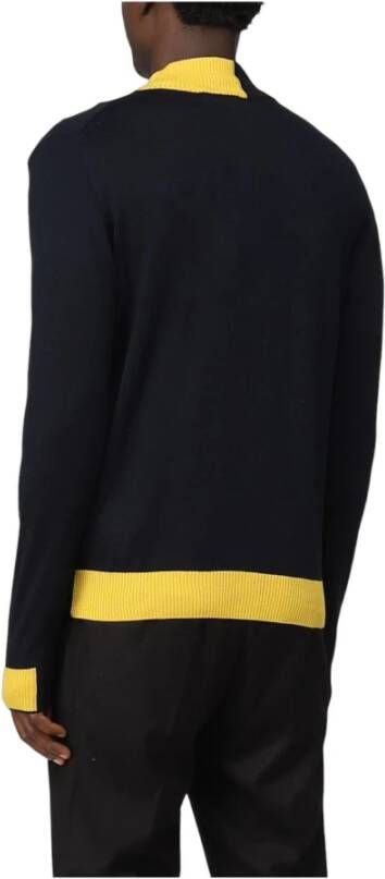 Manuel Ritz Cardigans Blauw Heren