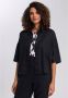 MARC AUREL Tijdloze Blouse van Hoge Kwaliteit Zwart Dames - Thumbnail 2