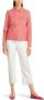 Marc Cain Denimstijl Jas met Gedurfd Patroon en Veelzijdige Mouwen Pink Dames - Thumbnail 2
