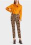 Marc Cain Marccain Sydney Broek Bruin VC 81.11 J13 699 Meerkleurig Dames - Thumbnail 2