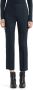 Marc Cain Midnight Blue Slim-Fit Cropped Broek Blue Dames - Thumbnail 7