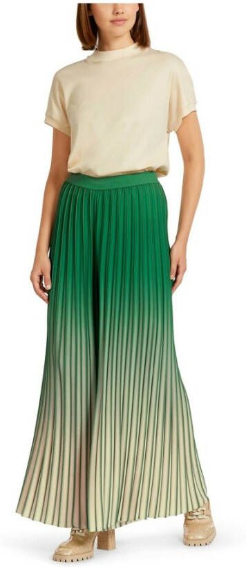 Marc Cain Brede broek Groen Dames