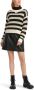Marc Cain Klassieke Ronde-hals Gebreide Trui Beige Dames - Thumbnail 2