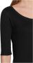 Marc Cain Hoogwaardig Basic-Shirt Midnight Black 900 Black Dames - Thumbnail 2