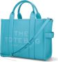 Marc Jacobs Totes The Leather Medium Tote Bag in blauw - Thumbnail 4