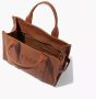 Marc Jacobs Gestructureerde Leren Tote Handtas met Schouderband Brown Dames - Thumbnail 9